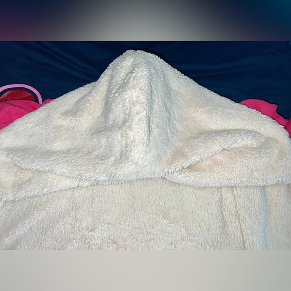 VS PINK ~Love Pink 86~ Hoodie Lined w/ Faux Fur - Picture 6 of 15